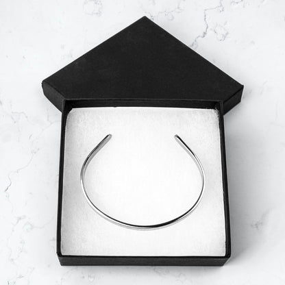 George Eliot Never Too Late Cuff Bracelet