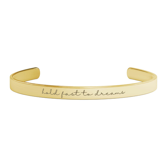 Langston Hughes Dreams Cuff Bracelet