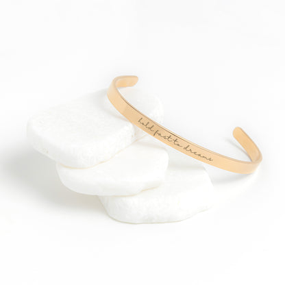 Langston Hughes Dreams Cuff Bracelet