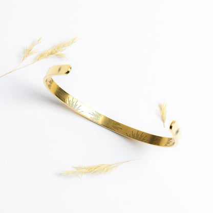 Louisa May Alcott Light Cuff Bracelet