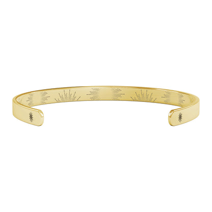Louisa May Alcott Light Cuff Bracelet