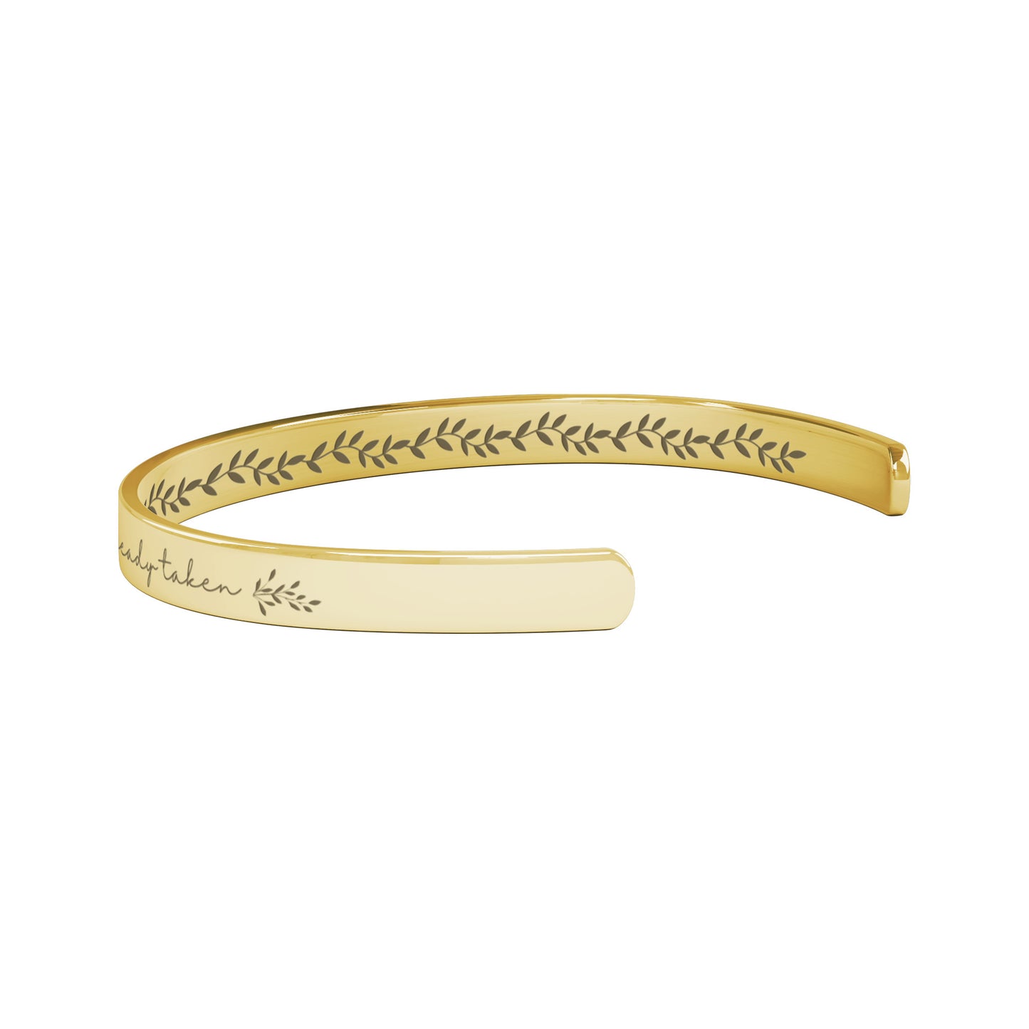 Oscar Wilde Be Yourself Cuff Bracelet