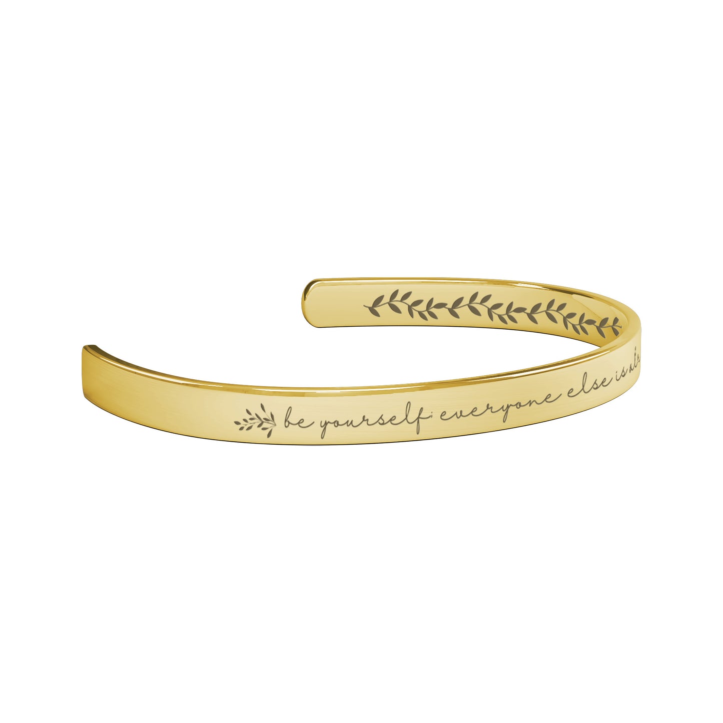 Oscar Wilde Be Yourself Cuff Bracelet